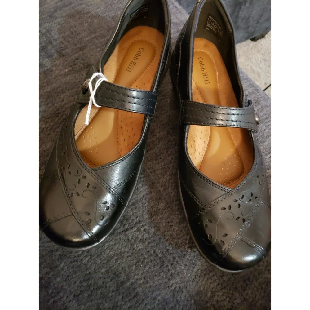Cobb Hill Women's Petra Mary Jane, Black Size 9 (medium) NEW without box
